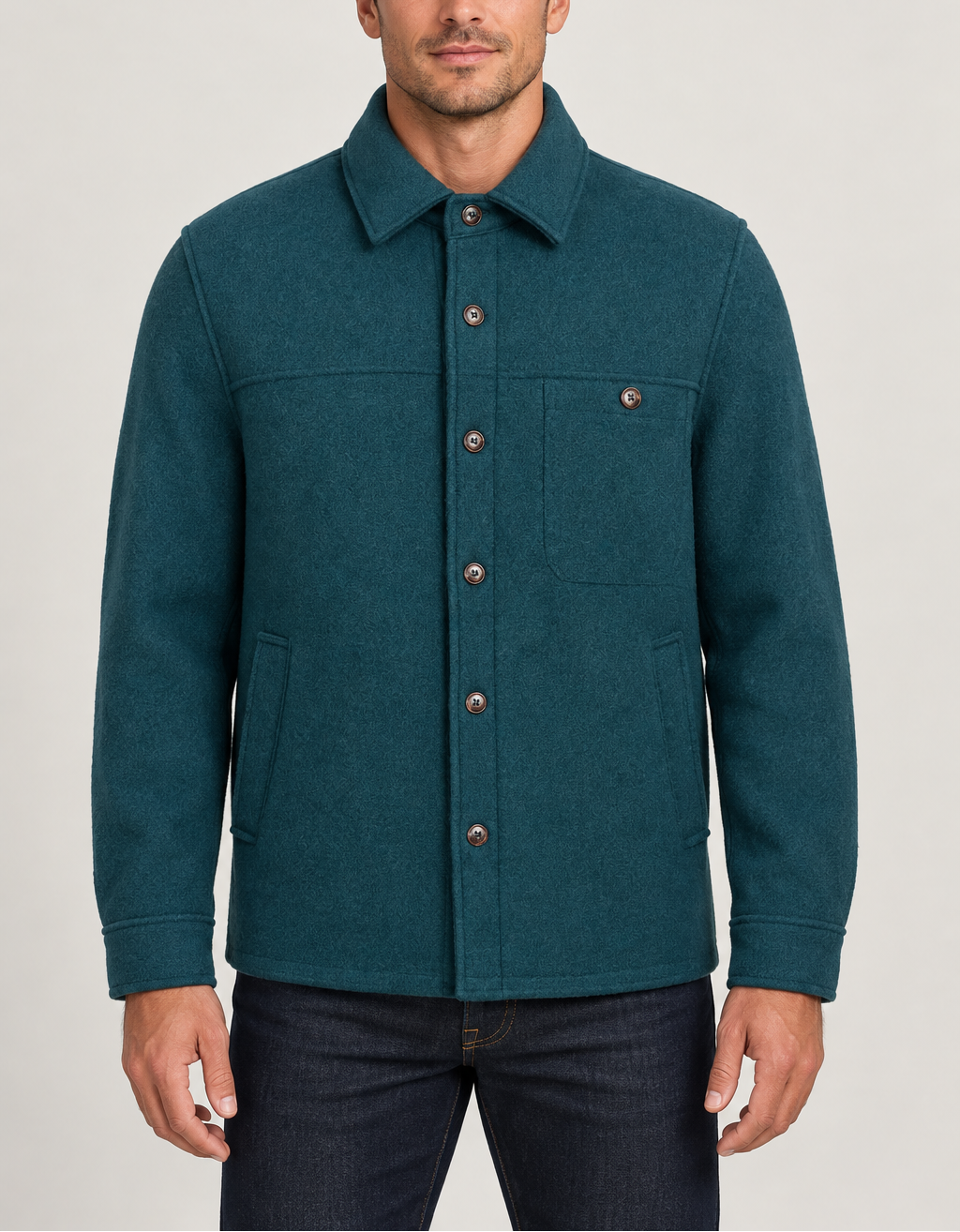 Phil Petter Marino Wool Overshirt