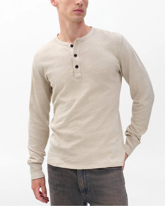 Rag & Bone Classic Flame L/S Henley