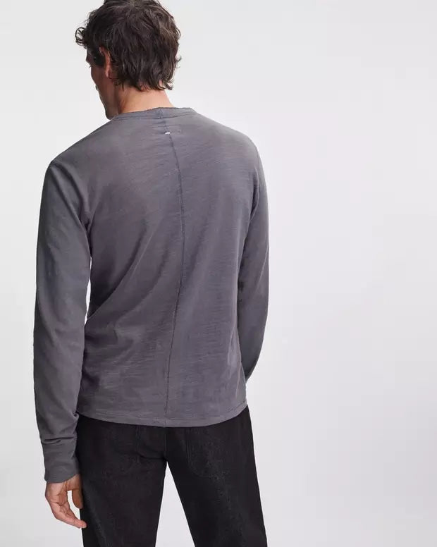 Rag & Bone Classic L/S Slub Henley