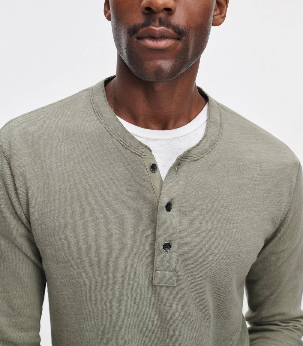 Rag & Bone Classic L/S Slub Henley