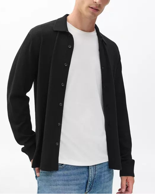 Rag & Bone Crawford Wool Cashmere Shirt