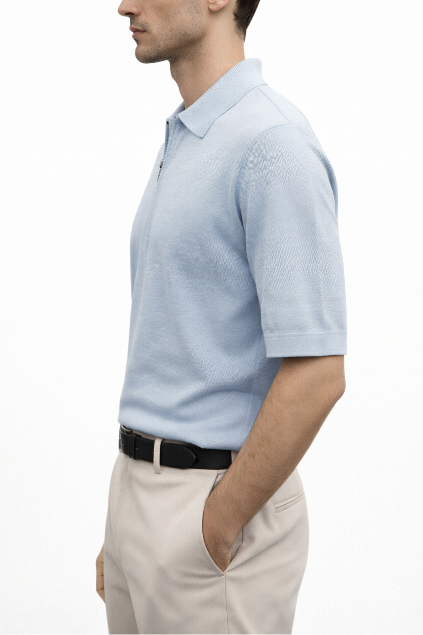 Fradi 1/4 Zip Knit Polo