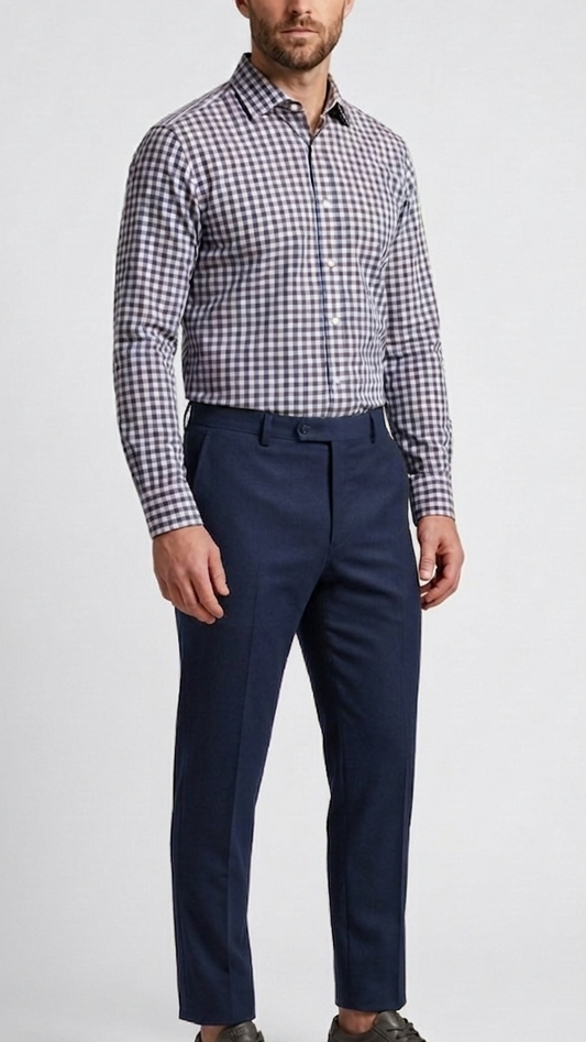 Ordean Cotton Gingham Shirt
