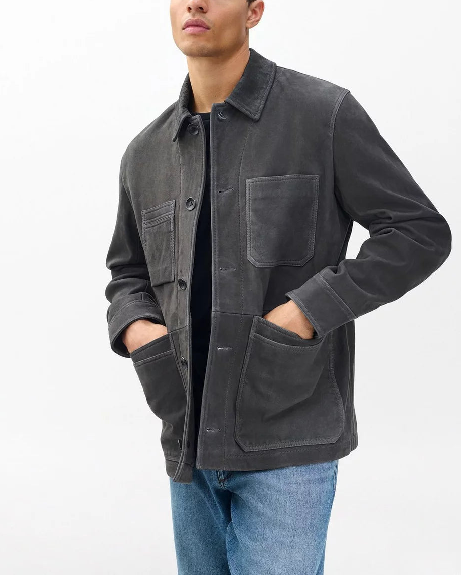 Rag & Bone Graham Suede Chore Jacket