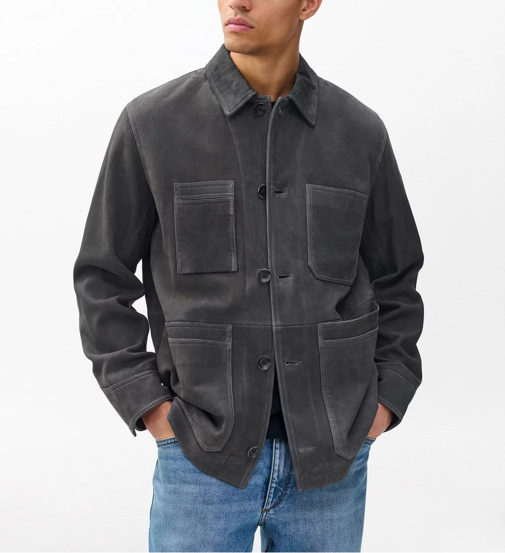 Rag & Bone Graham Suede Chore Jacket