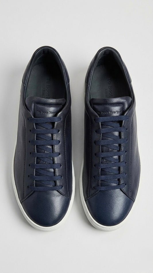 To Boot Randolph Soft Nappa Leather Sneaker