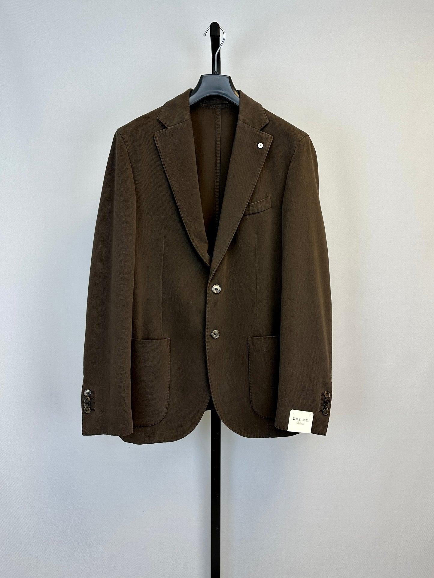 L.B.M. Twill Cotton Blend Blazer