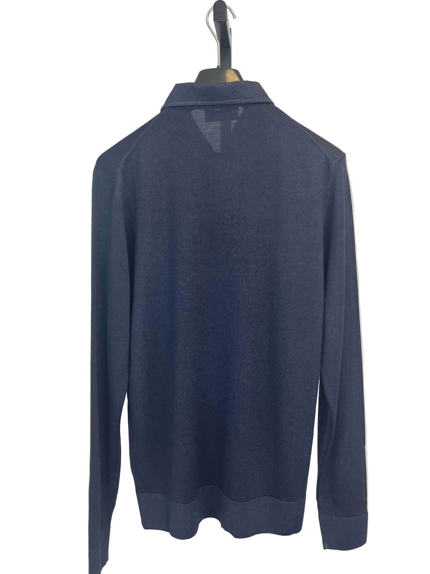 Ferrante Wool/Silk L/S Knit Polo