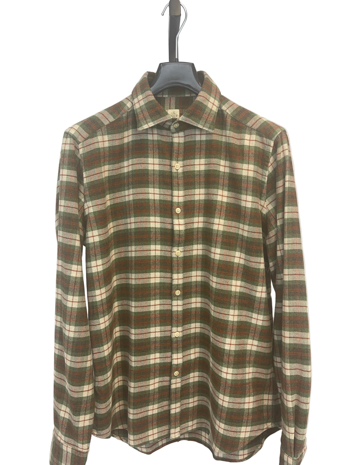 GMF Cotton Flannel Plaid Shirt