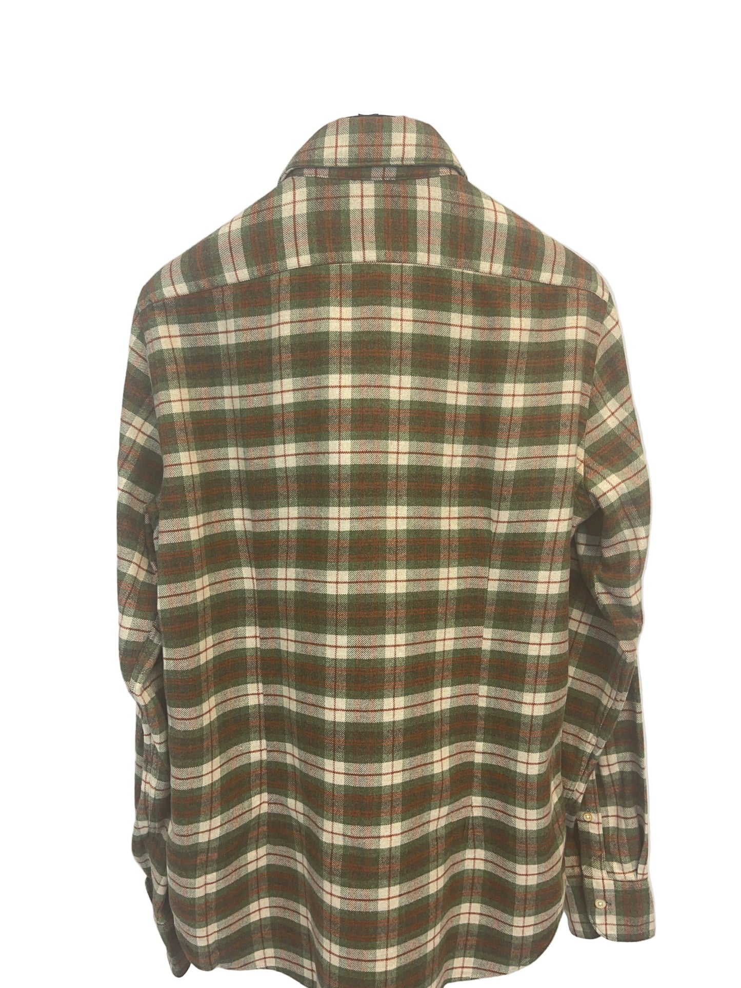 GMF Cotton Flannel Plaid Shirt