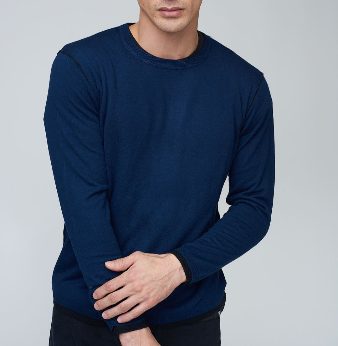 Kokun TS Two Layer Crew Neck Sweater