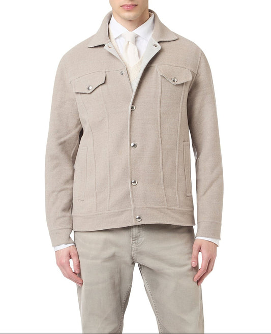 Eleventy Wool Double Pocket Jacket