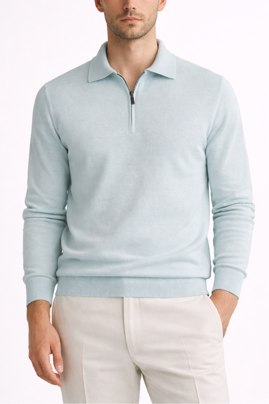 Ferrante Classic 1/4 Zip Polo