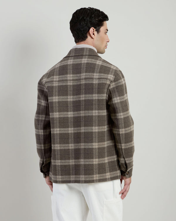 Eleventy Loro Piana Wool Overshirt