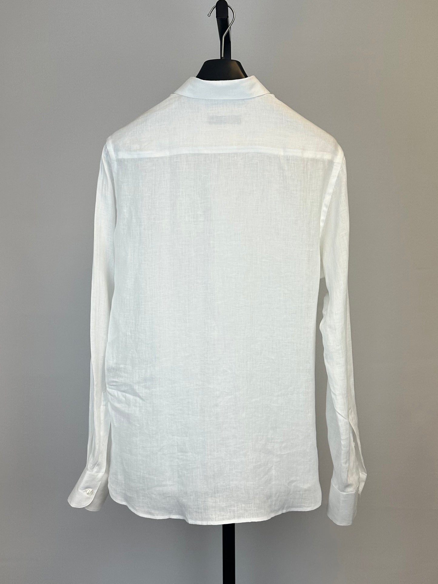 Patrick Assaraf Linen Chambray Shirt