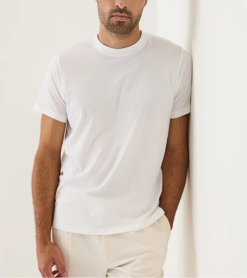 Patrick Assaraf S/S Organic Pima Crew
