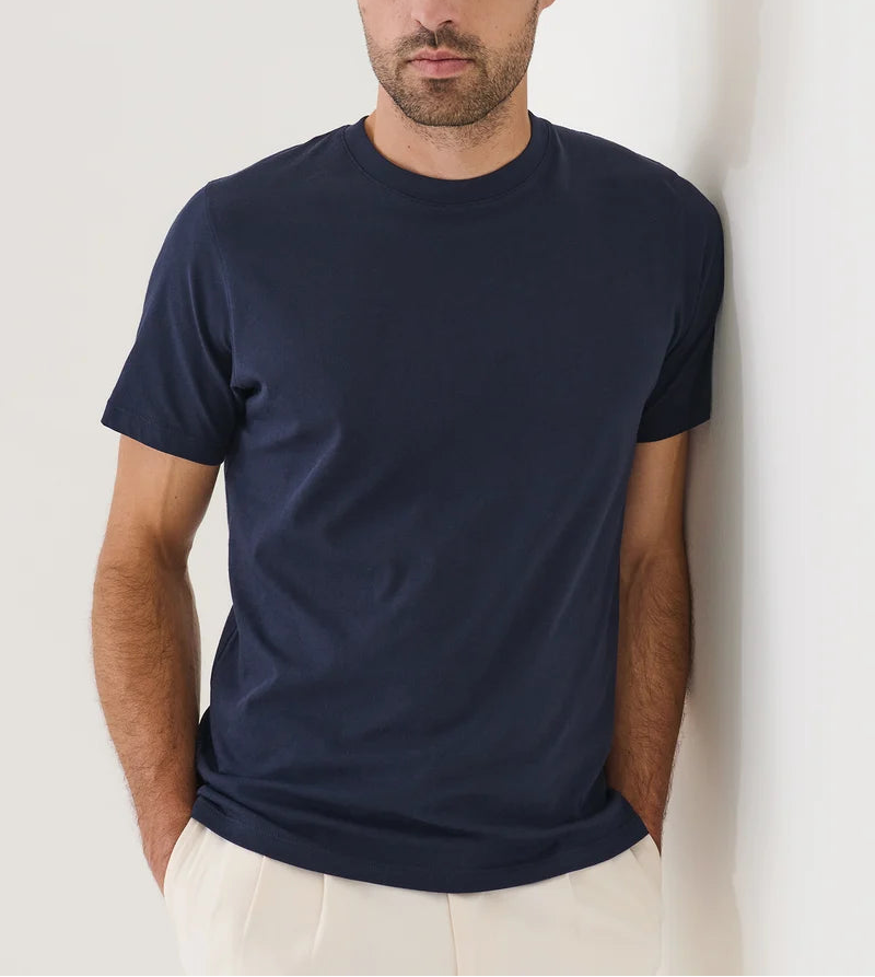 Patrick Assaraf S/S Organic Pima Crew