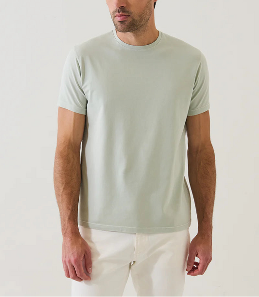 Patrick Assaraf Cotton Vintage Wash Tee