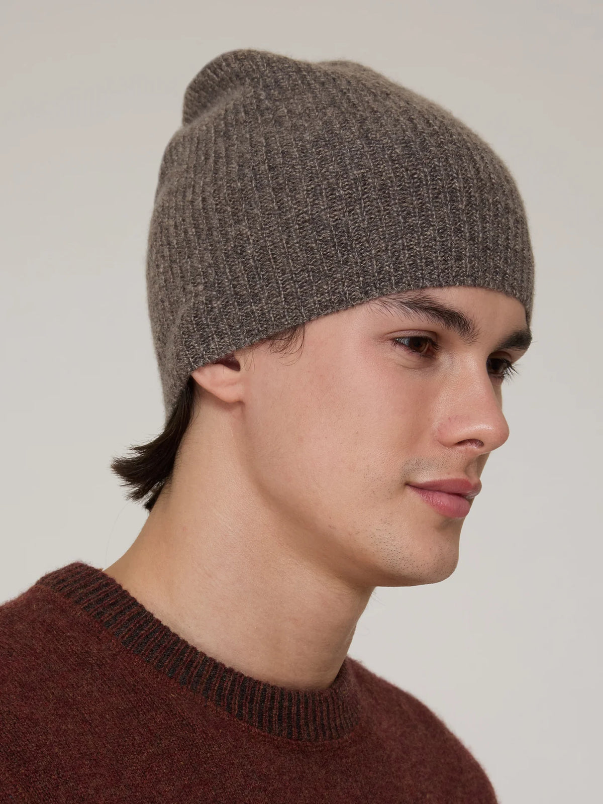 Autumn Cashmere Shaker Stitch Hat