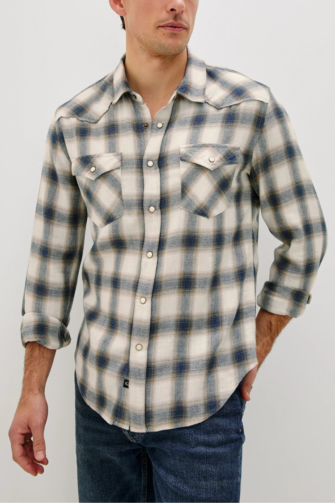 Rails Roy Snap Button Check Shirt