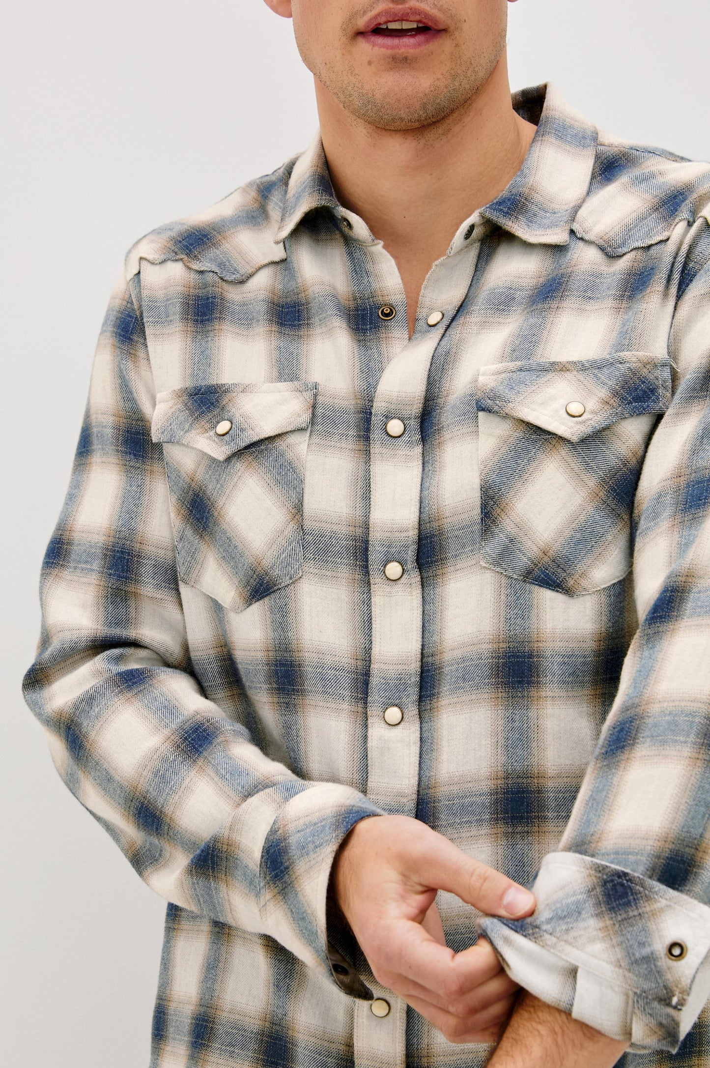 Rails Roy Snap Button Check Shirt