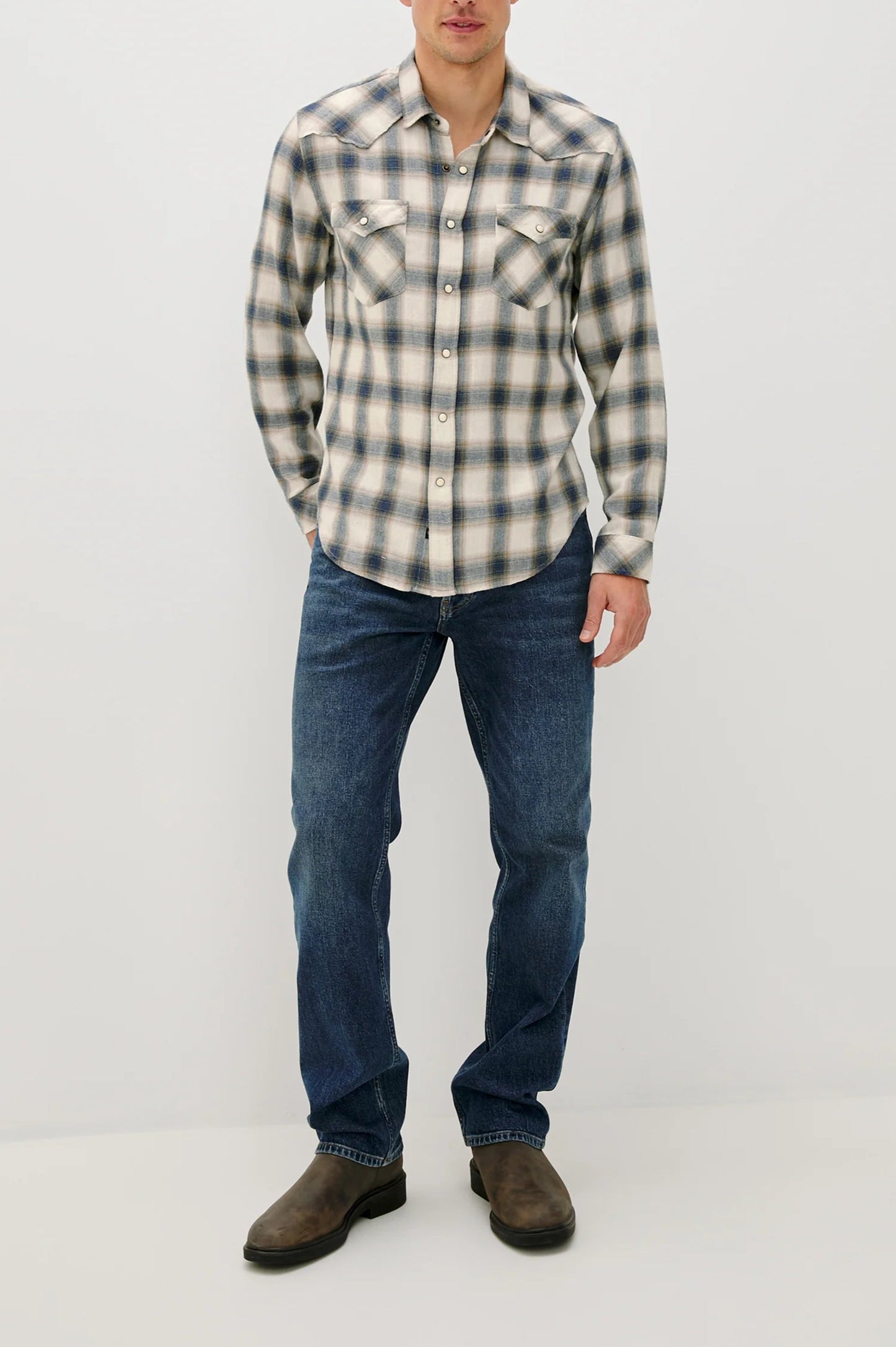 Rails Roy Snap Button Check Shirt