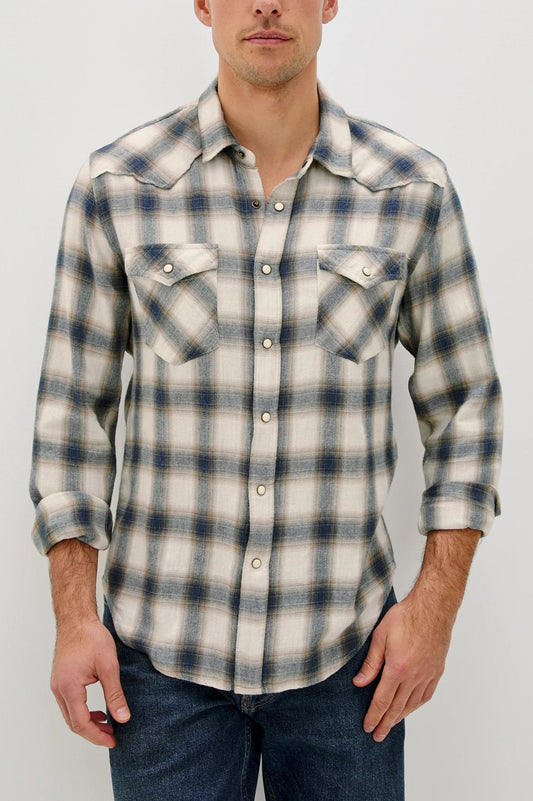 Rails Roy Snap Button Check Shirt