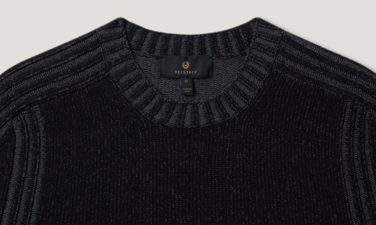 Belstaff Seasonal Watch Crew Neck Wool Sweater
