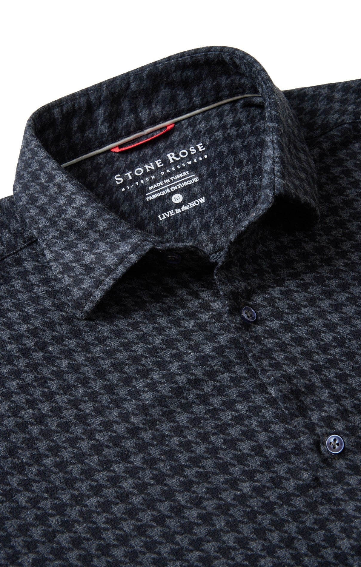 Stone Rose Houndstooth Jersey Shirt