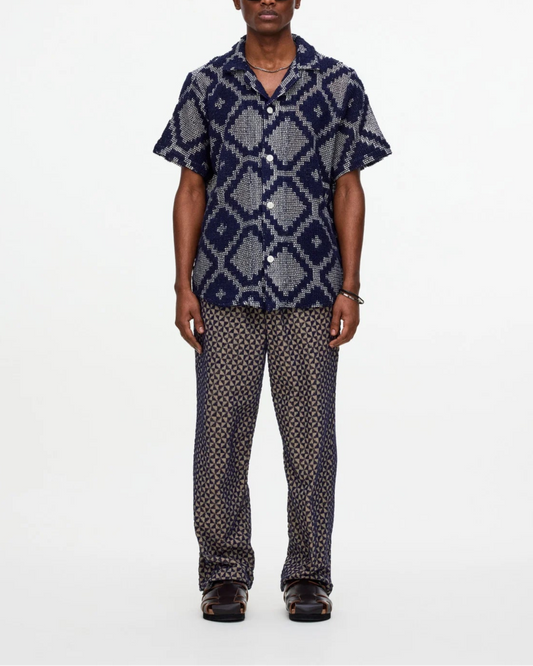 OAS Trastevere Cuba Crochet Shirt