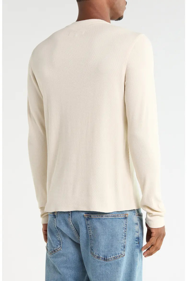Rag & Bone Textured Knit L/S Henley