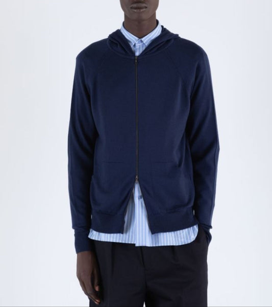 John Smedley Carty Zip L/S Hoody