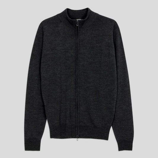 John Smedley Claygate Full Zip Jacket