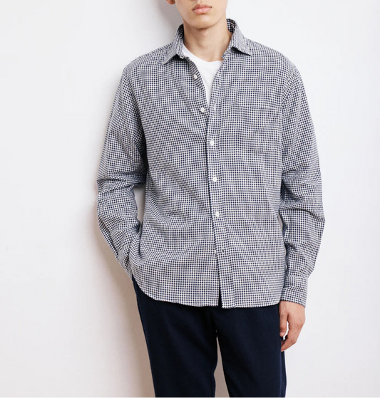 Hartford Paul Cotton Flannel Check Shirt