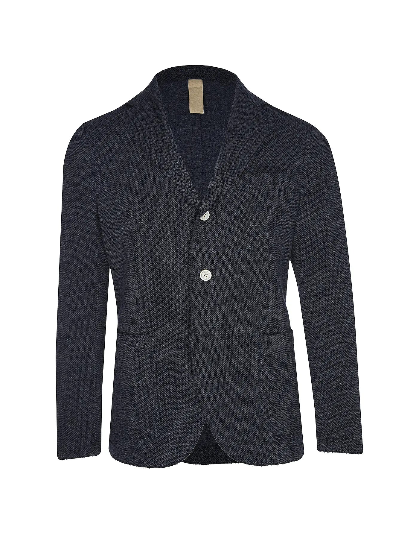 Eleventy Single Breasted Herringbone Jacket