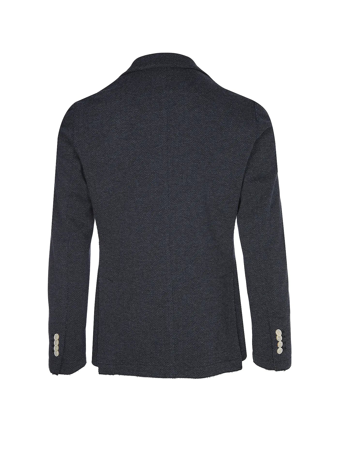 Eleventy Single Breasted Herringbone Jacket