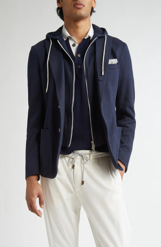 Eleventy Cotton Cashmere Jacket