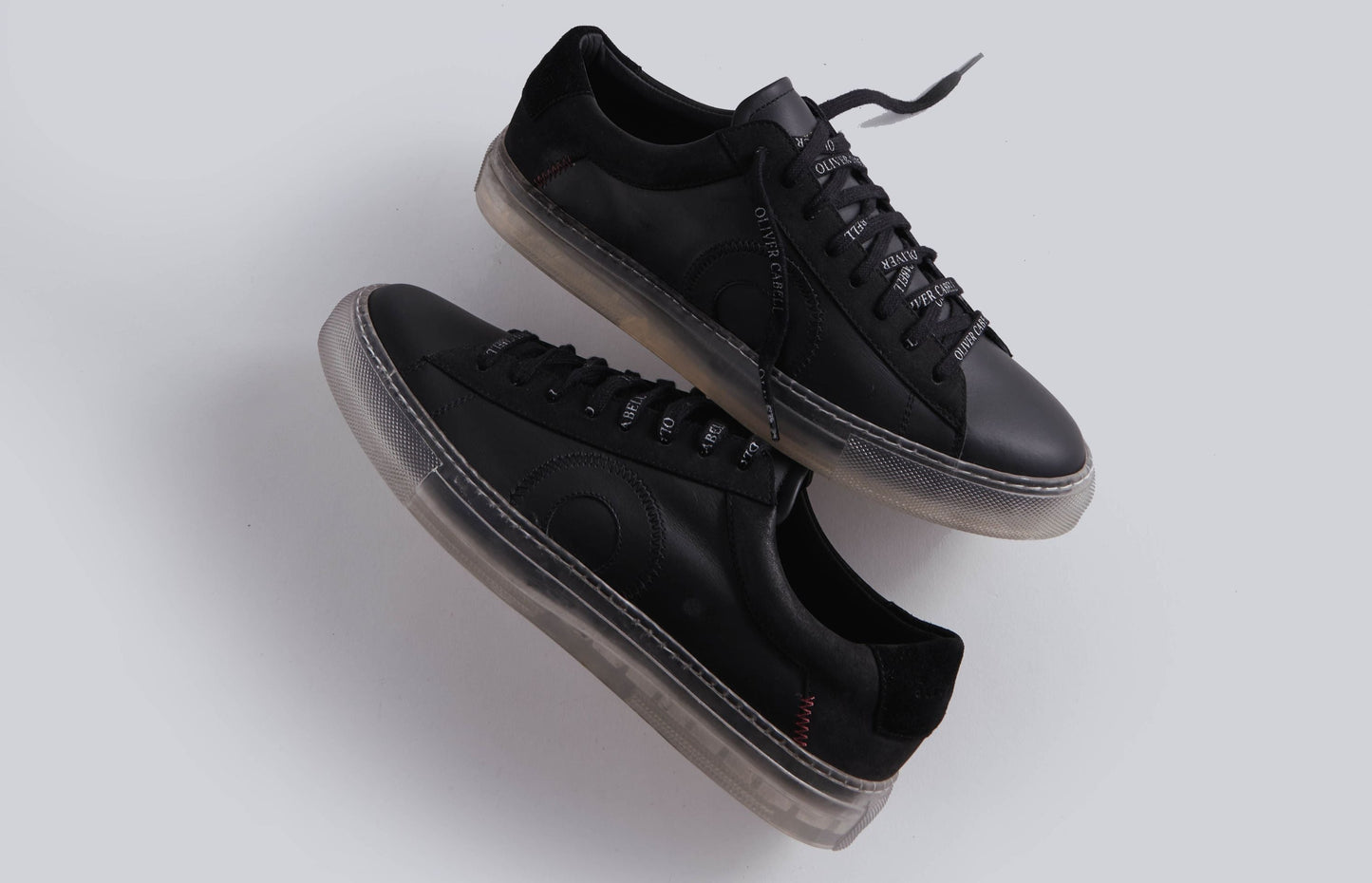 Oliver Cabell Low 1 Sneaker | Black Ghost