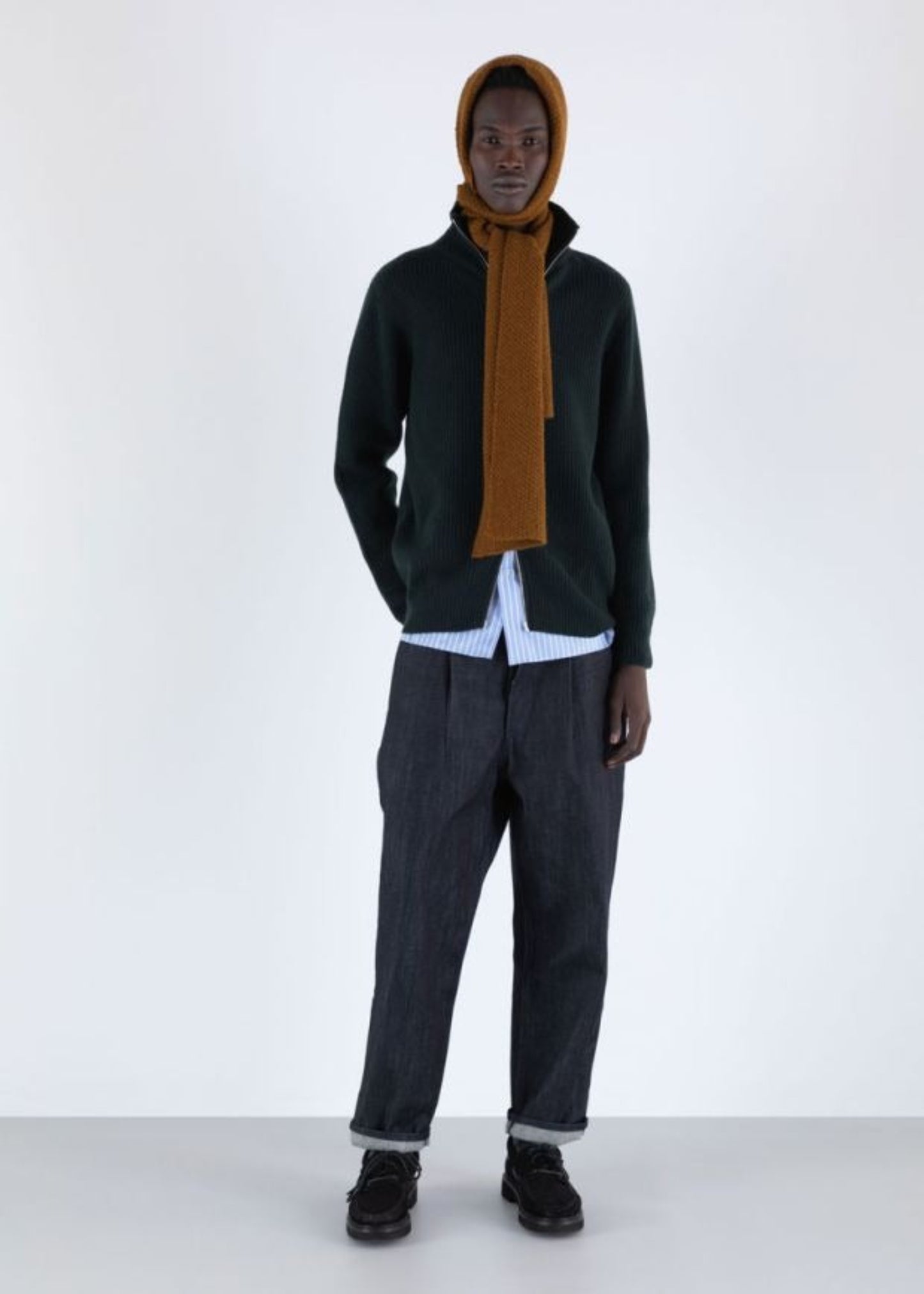 John Smedley Mallam Ribbed Jacket