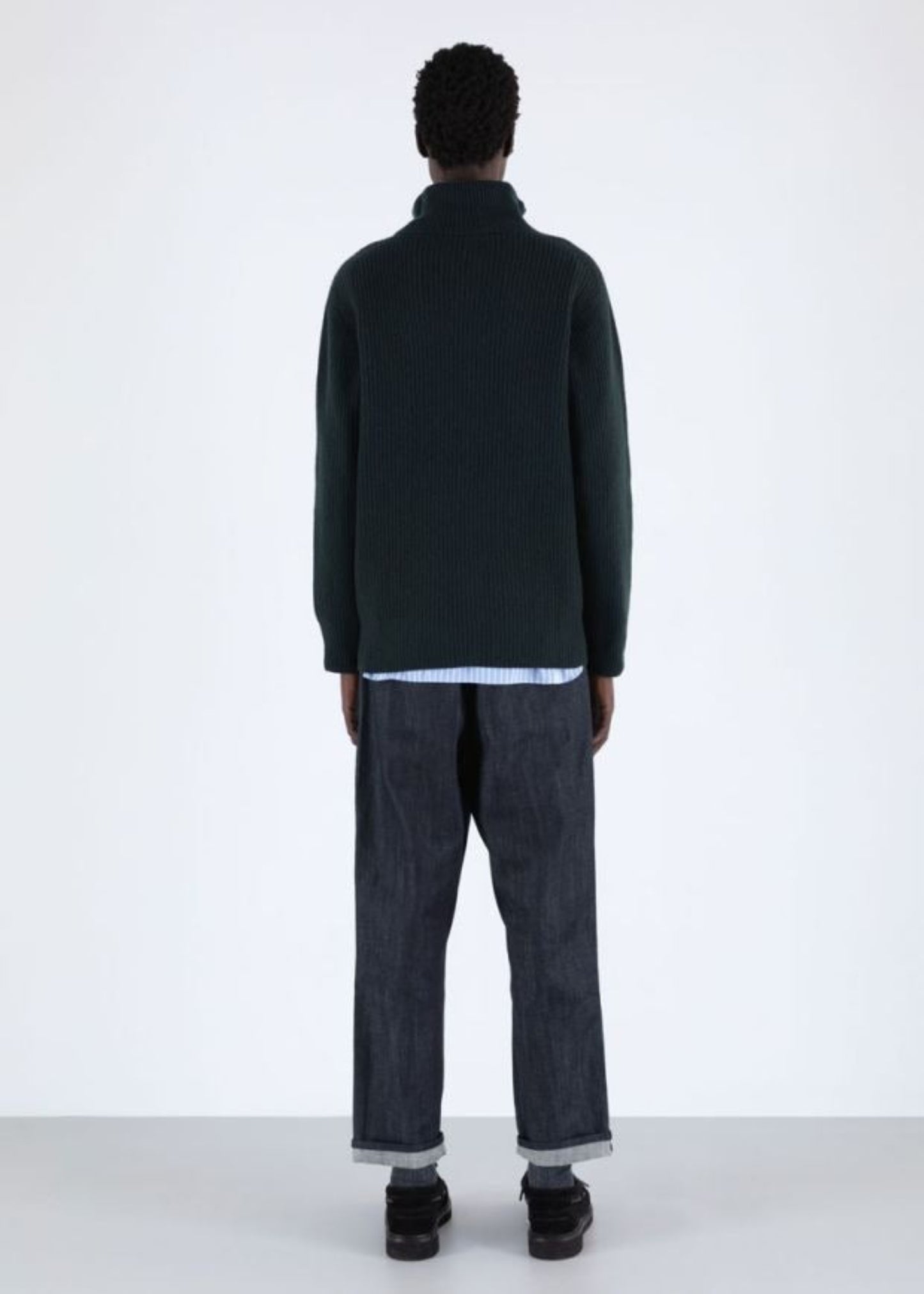 John Smedley Mallam Ribbed Jacket