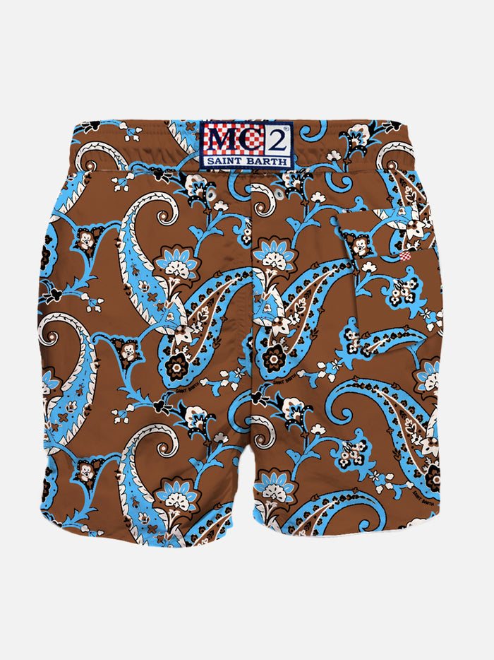 MC2 Saint Barth Gustavia Linen Swimsuit