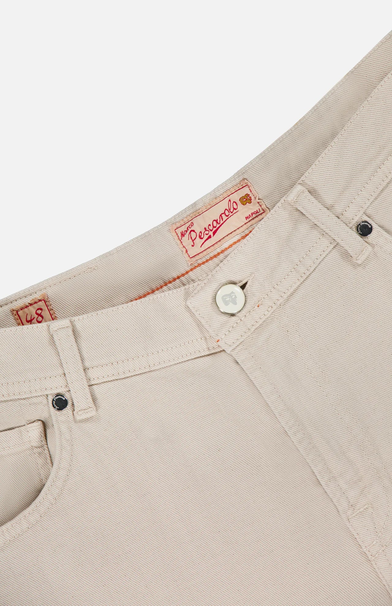 Pescarolo Nerano Cotton Linen 5 pocket Pant