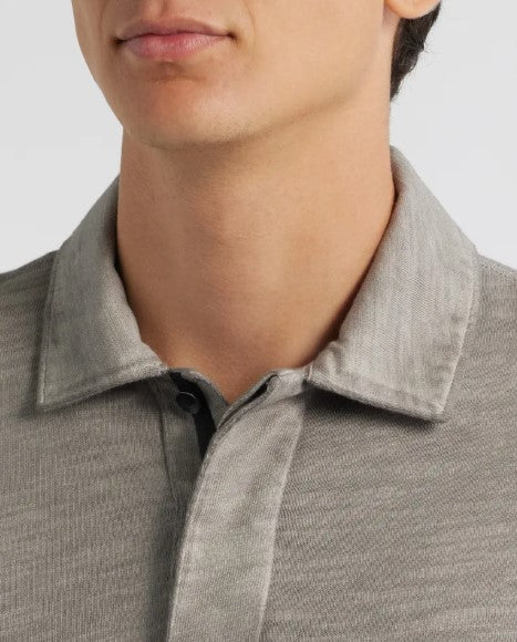 Rag & Bone Washed Flame is Rugby Polo