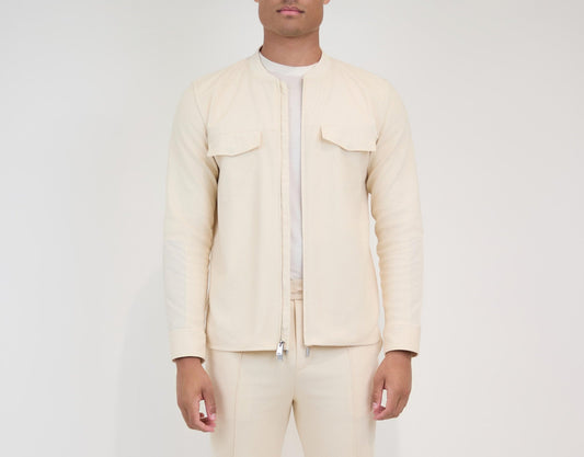 Simkhai Richard Nylon Combo Utility Shirt